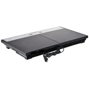 Cooktop Elétrico de Indução, com Queimador Duplo, 110V 1800W, CUISINART ICT 60P1, Preto