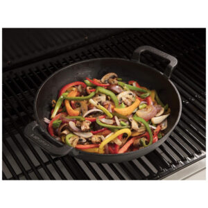 ECTQR9YCQJ180B_2 jpg - CCW 800 Frigideira de Ferro Fundido Pre Preparada, CUISINART CGL 330, Preto