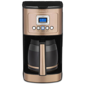 ECTQSAF600N10B_0 jpg - Cafeteira Elétrica Programável Programável de 14 Xícaras Tom de Alerta Pronto LCD Retro Iluminado, CUISINART DCC 3200CP, Dorado
