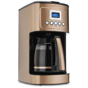 ECTQSAF600N10B_2 jpg - Cafeteira Elétrica Programável Programável de 14 Xícaras Tom de Alerta Pronto LCD Retro Iluminado, CUISINART DCC 3200CP, Dorado