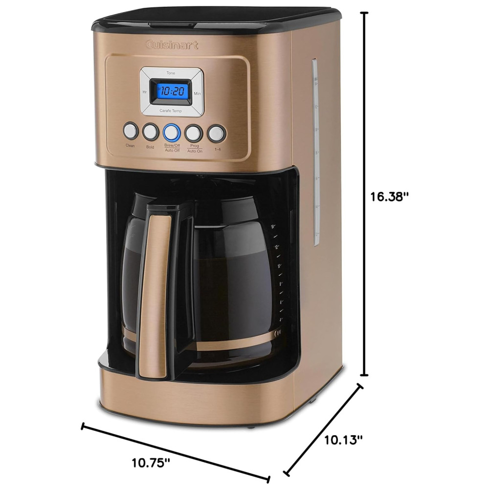 ECTQSAF600N10B_3 jpg - Cafeteira Elétrica Programável Programável de 14 Xícaras Tom de Alerta Pronto LCD Retro Iluminado, CUISINART DCC 3200CP, Dorado