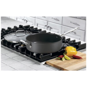 ECTQSG5OL1000B_5 jpg - Panela Saute de 3,3L com Revestimento Antiaderente Anodizado, Cuisinart Chef s Classic 633 30HP1, Preto