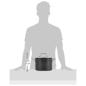 ECTQSJ677OI10B_3 jpg - Conjunto de Panelas e Frigideira Antiaderente em Aço Anodizado, 14 Peças, Cuisinart 66 14N