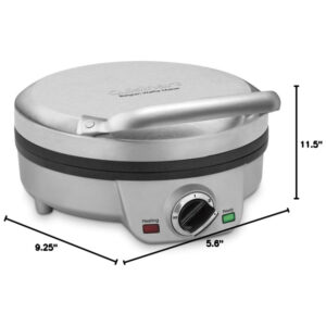ECTQSKH6TQE00B_6 jpg - Máquina, 4 Fatias, 110v, CUISINART WAF 200, Prateado
