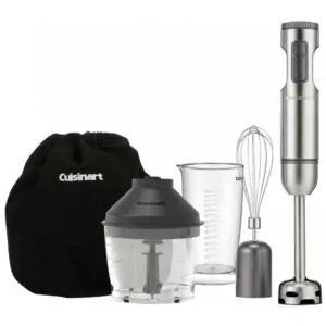 ECTQSRMMTTL90B_0 jpg - Mixer 3 em 1 com 2 Velocidades e Acessórios, 300W, 110v, CUISINART, Prateado