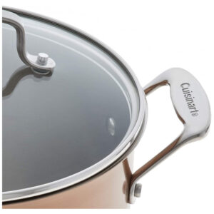 ECTQSSG9LF670B_2-2 jpg - Conjunto de Panelas e Frigideiras Antiaderentes com Distribuição Uniforme, 11 Peças, Cobre, CUISINART CSS 11BUP1, Dourado