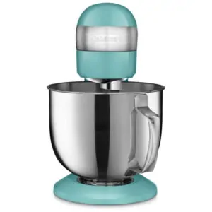 ECTQSXPMPM470B_0-1 jpg - Batedeira 12 Velocidades 500W Turquesa, 110v, CUISINART SM 50TQ, Azul turquesa