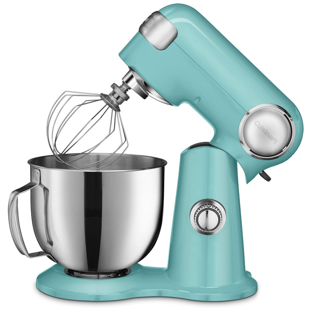 ECTQSXPMPM470B_1-1 jpg - Batedeira 12 Velocidades 500W Turquesa, 110v, CUISINART SM 50TQ, Azul turquesa