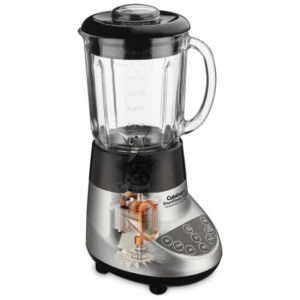 ECTQT8RR8D4C0B_3 jpg - Liquidificador de Bancada BFP703BC e Desidratadora de Alimentos DHR20P1, Cuisinart, Prata