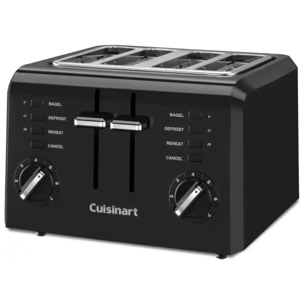 ECTQU28P52D00B_1 jpg - Torradeira, com 4 fatias, 900W, preta, 110v, CUISINART CPT 142BK, Preto