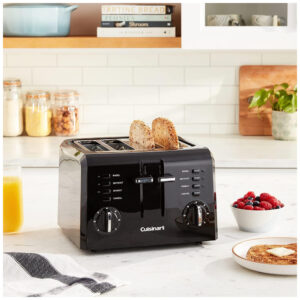 ECTQU28P52D00B_5 jpg - Torradeira, com 4 fatias, 900W, preta, 110v, CUISINART CPT 142BK, Preto