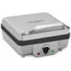 ECTQUBE6TQE00B_0 jpg - Máquina de fle Belga 4 Fatias 6 Configurações Aço Inoxidável, 110v, CUISINART WAF 300P1, Prateado