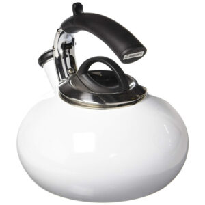 ECTQUH78UAN00B_1 jpg - Chaleira 2 Litros Em Aço Inoxidável Alça Ergonômica Lavadora de Pratos Cor Branca, CUISINART CTK EOS15W, Branco