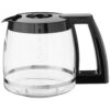 ECTQUWN6JP000B_0 jpg - Jarra de vidro de reposição para 14 xícaras preta, CUISINART DCC 2200RC, Preto