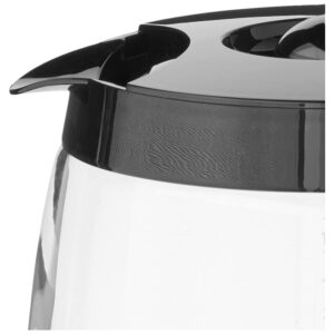 ECTQUWN6JP000B_2 jpg - Jarra de vidro de reposição para 14 xícaras preta, CUISINART DCC 2200RC, Preto