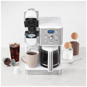 ECTQW8BDX8PB0B_4 jpg - Cafeteira Programável 1 Litro em Aço Inoxidável com Painel Digital, 110V 800W, Cuisinart, Branca