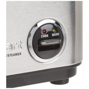 Panela de Arroz Elétrica, Aço Inoxidável, 4 Xícaras, 110v, CUISINART CRC 400, Prateado