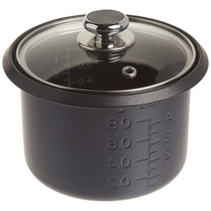 Panela de Arroz Elétrica, Aço Inoxidável, 4 Xícaras, 110v, CUISINART CRC 400, Prateado