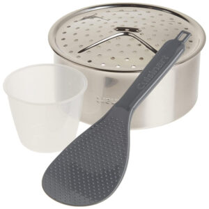 Panela de Arroz Elétrica, Aço Inoxidável, 4 Xícaras, 110v, CUISINART CRC 400, Prateado