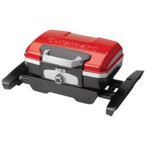 ECTQW9WW4H400B_4-1 jpg - Grill, Churrasqueira a Gás Portátil, CUISINART CGG 180, Vermelho