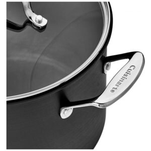 ECTQWH5OL1000B_2 jpg - Conjunto de Panelas Antiaderente em Aço Anodizado, 7 Peças, Cuisinart 66 7 Chefs Classic