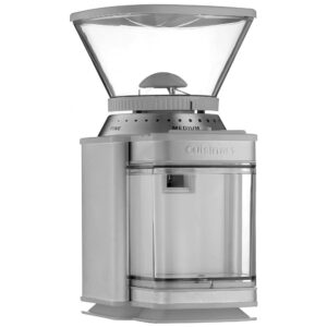 ECTQWL2R1HQ90B_3 jpg - Moedor de Café Elétrico 32 xícaras em Aço Inoxidável, 110V 150W, Cuisinart DBM8CGR, Cinza