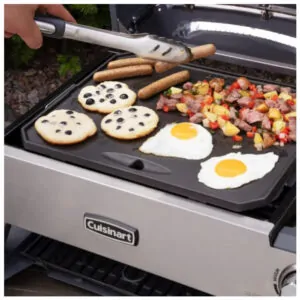 ECTQWXB3FYM90B_6 jpg - Forno de Pizza a Gás Portátil 3 em 1, Cuisinart CGG 403, Prata