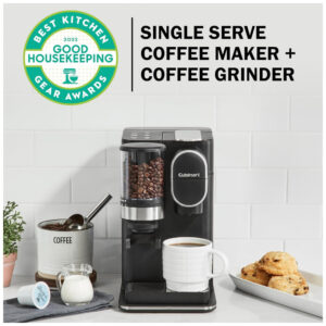 Cafeteira Elétrica 2 Expresso com Moedor Instantaneo e Reservatório 1.4L, 110v, CUISINART DGB 2, Preto