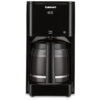 ECTQX2G24F480B_0 jpg - Cafeteira Elétrica Programável Touchscreen, 14 Xícaras, 110v, CUISINART DCC T20, Preto