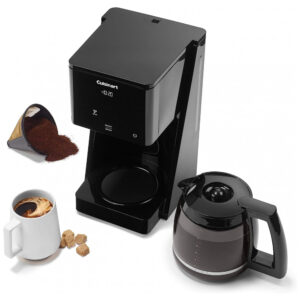 ECTQX2G24F480B_5 jpg - Cafeteira Elétrica Programável Touchscreen, 14 Xícaras, 110v, CUISINART DCC T20, Preto