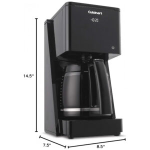 ECTQX2G24F480B_8 jpg - Cafeteira Elétrica Programável Touchscreen, 14 Xícaras, 110v, CUISINART DCC T20, Preto