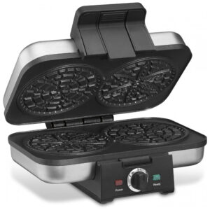 ECTQXDN3Z7470B_2-2 jpg - Máquina de Waffle, Pizzelle Press, 2 Fatias, 110v, CUISINART WM PZ10, Prateado