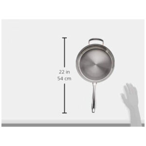 ECTQXG19DH670B_5-2 jpg - Conjunto de Panelas e Frigideiras Antiaderentes com Distribuição Uniforme, 5 Peças, Cobre, CUISINART CTPP 8, Dourado