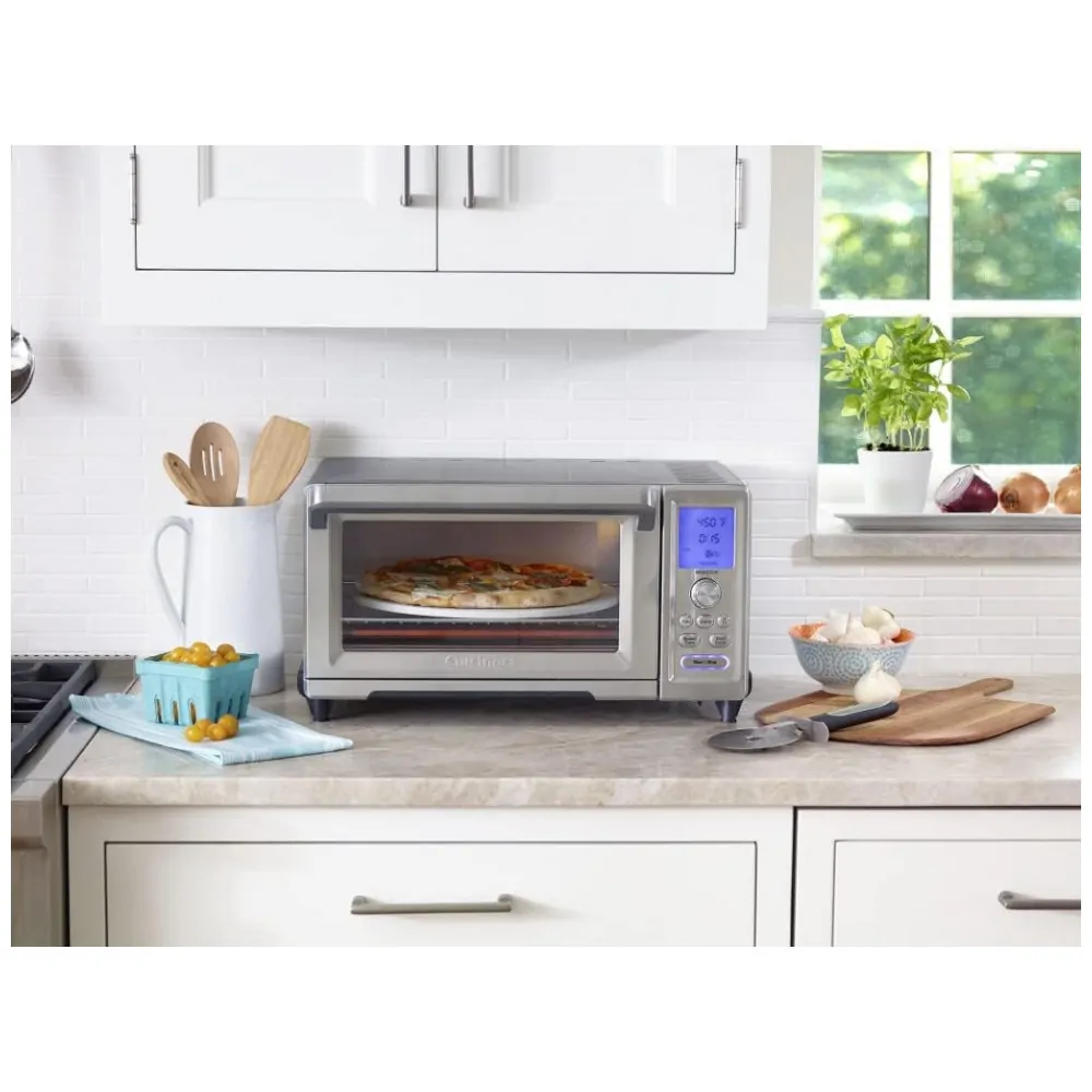 ECTQXJSWA0M10B_7-1 jpg - Forno Multifuncional de Convecção, Aço Inox, 110v, CUISINART TOB 260N1, Prateado