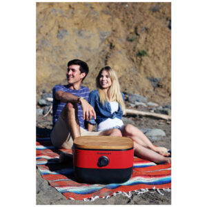 ECTQXXQCK2C70B_9 jpg - Churrasqueira, Grill a Gás, Portátil, CUISINART CGG 750, Vermelho