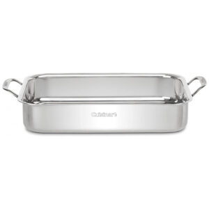 ECTQYB0VDQ500B_2 jpg - Forma Assadeira com Grelha em Aço Inoxidável, Cuisinart 7117 14RR