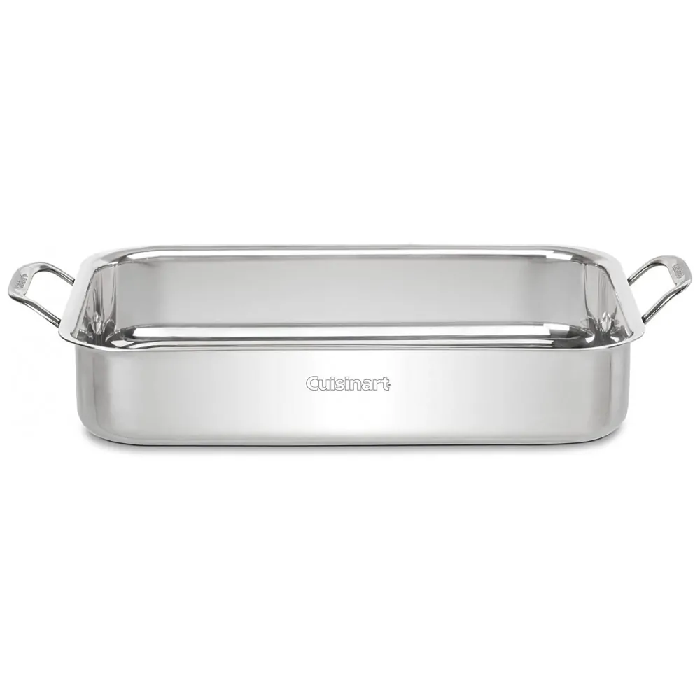 ECTQYB0VDQ500B_2 jpg - Forma Assadeira com Grelha em Aço Inoxidável, Cuisinart 7117 14RR