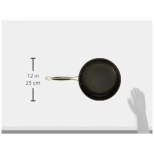 ECTQYF5OL1000B_4 jpg - Frigideira Antiaderente em Aço Anodizado, Cuisinart 622 24 Chefs Classic