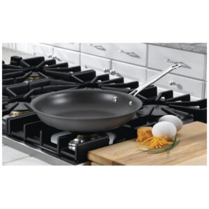 ECTQYF5OL1000B_5 jpg - Frigideira Antiaderente em Aço Anodizado, Cuisinart 622 24 Chefs Classic