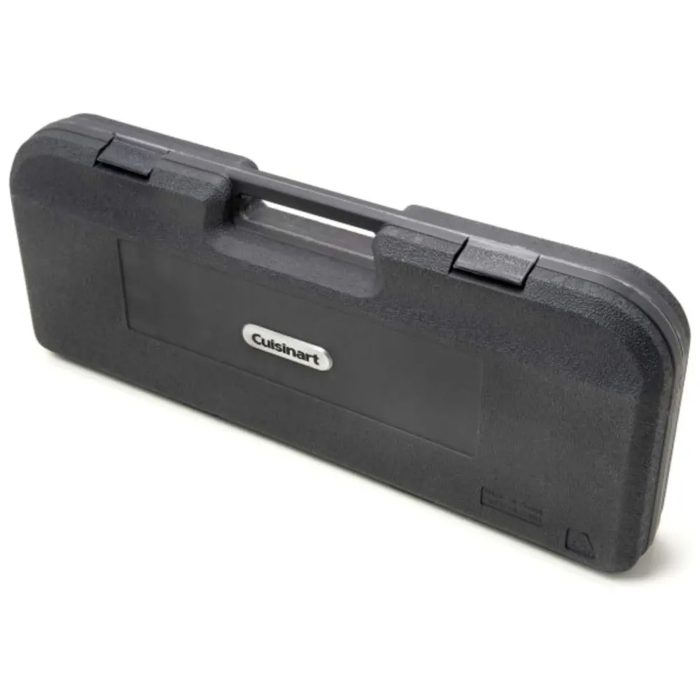 ECTQYO1Y2AK00B_1 jpg - Conjunto de ferramentas de cabo de madeira 13 peças, CUISINART CGS W13, Marrom Escuro