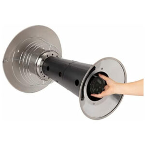 ECTQYZFGDYM90B_5 jpg - Aquecedor de Pátio a Gás 11.000 BTU com Interruptor de Segurança Cuisinart COH 500 Preto