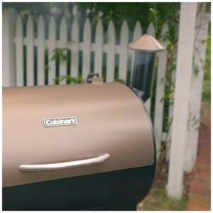 ECTQZC8JJ8S70B_3-3 jpg - Churrasqueira Elétrica, para 20 pessoas, 1600 W, marrom dourado, 110v, CUISINART CPG 6000, Marrom