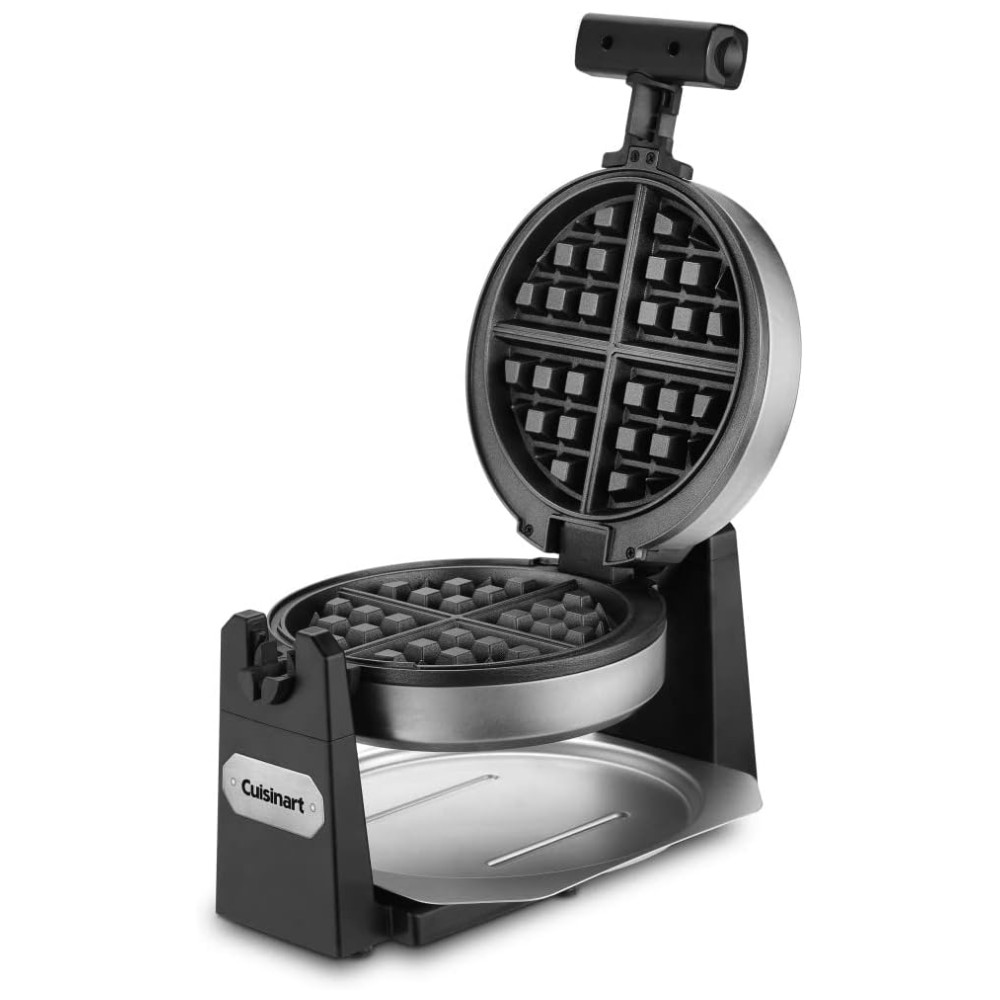 ECTQ6TPJ7UI10B_3 jpg - Máquina de fle F10, 4 Fatias, escuro, 110v, CUISINART WAF F10P1, Cinza escuro