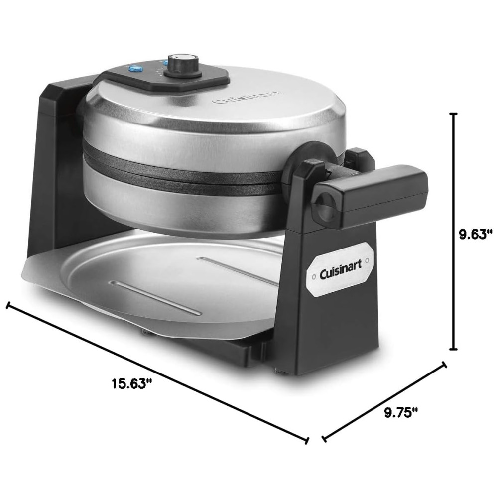 ECTQ6TPJ7UI10B_6 jpg - Máquina de fle F10, 4 Fatias, escuro, 110v, CUISINART WAF F10P1, Cinza escuro