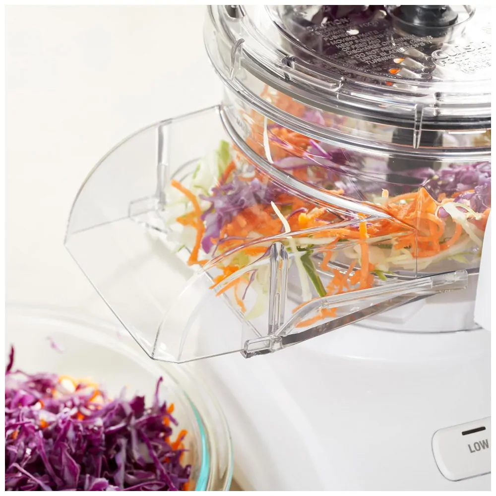 ECTQFRXF587C0B_2 jpg - Processador de Alimentos 9 xícaras com Disco de Trituração e Fatiamento Reversível Fino, 110V 950W Cuisinart TOA70W, Branco