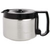 ECTQMKRRI1000B_0 jpg - Jarra, Copo para Cafeteira, capacidade de 1,1 mL ou 4 xícaras, CUISINART DCC 450BRC, Preto