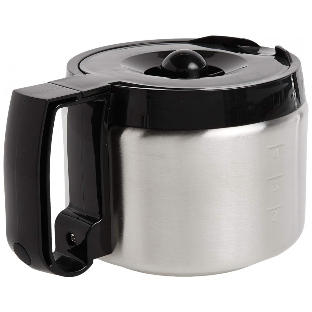 ECTQMKRRI1000B_1 jpg - Jarra, Copo para Cafeteira, capacidade de 1,1 mL ou 4 xícaras, CUISINART DCC 450BRC, Preto