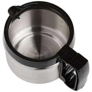 ECTQMKRRI1000B_3 jpg - Jarra, Copo para Cafeteira, capacidade de 1,1 mL ou 4 xícaras, CUISINART DCC 450BRC, Preto