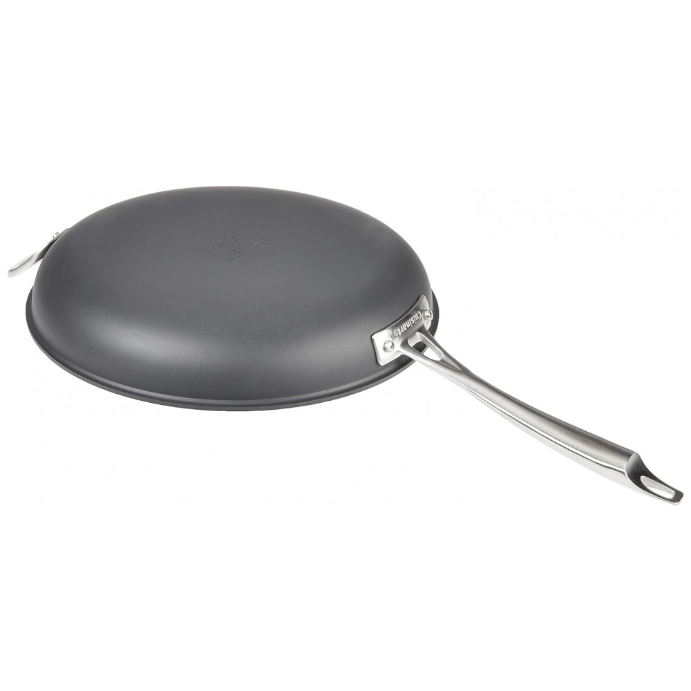 ECTQ4604Q1400B_3 jpg - Frigideira Antiaderente Profissional com Alça Auxiliar, Cuisinart