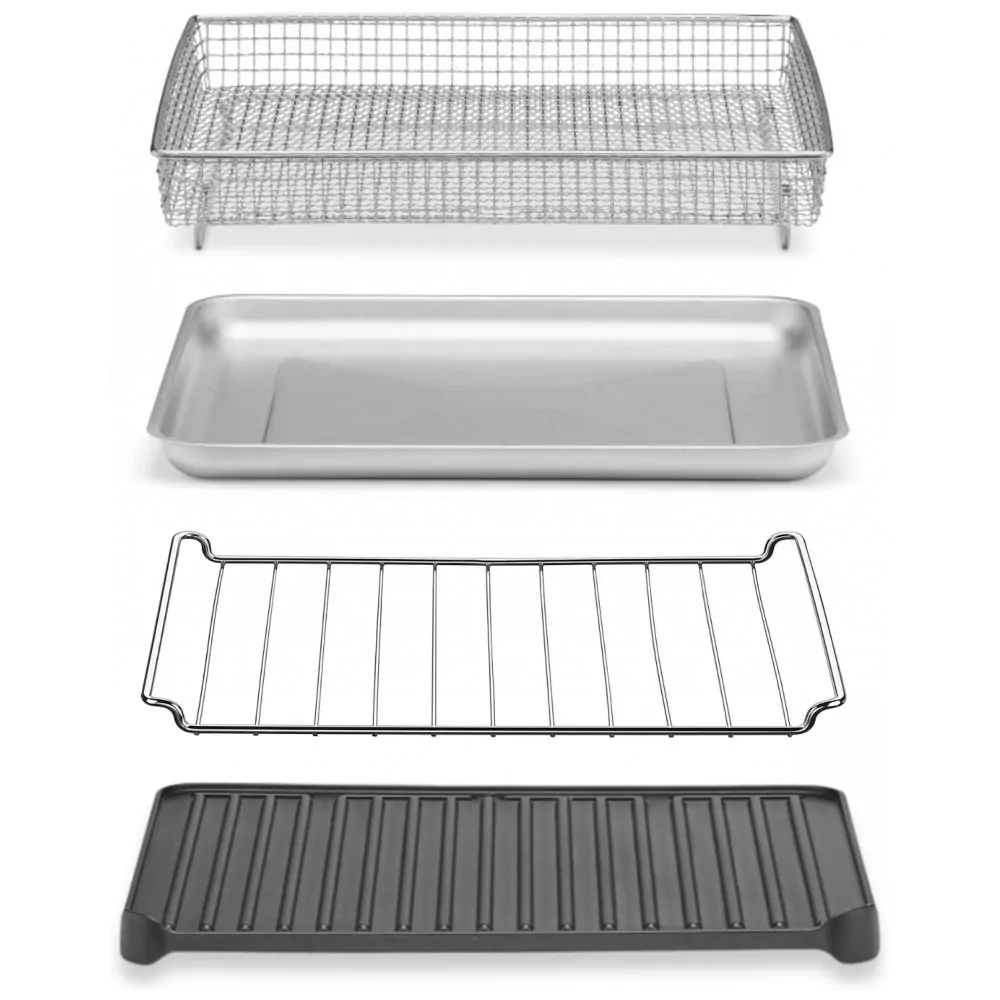 Forno Elétrico com Função AirFryer com Grill, 110V 1800W, Cuisinart TOA70W, Branco
